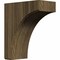 Ekena Millwork 5 1/4"W x 10"D x 12"H Clarksville Bracket, Walnut BKTW05X10X12CVWA - alternate 1